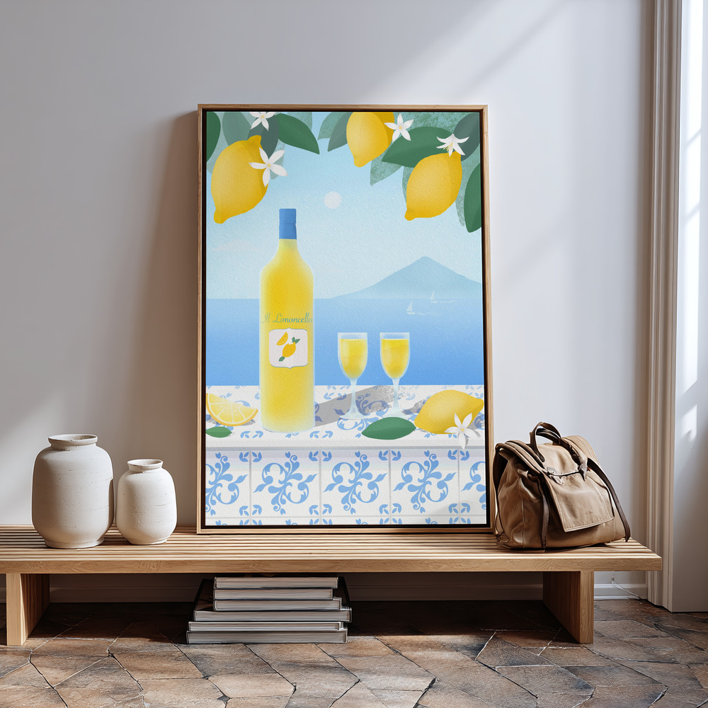 Canvas print - Limoncello in guest room