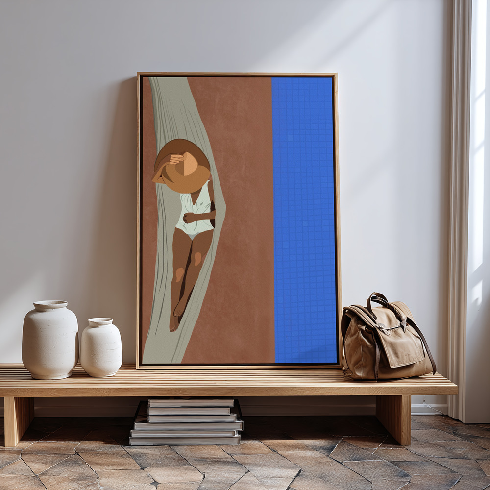Lærred - Ratio 3x4 Print By Bohonewart Copy 10 ved indgangen
