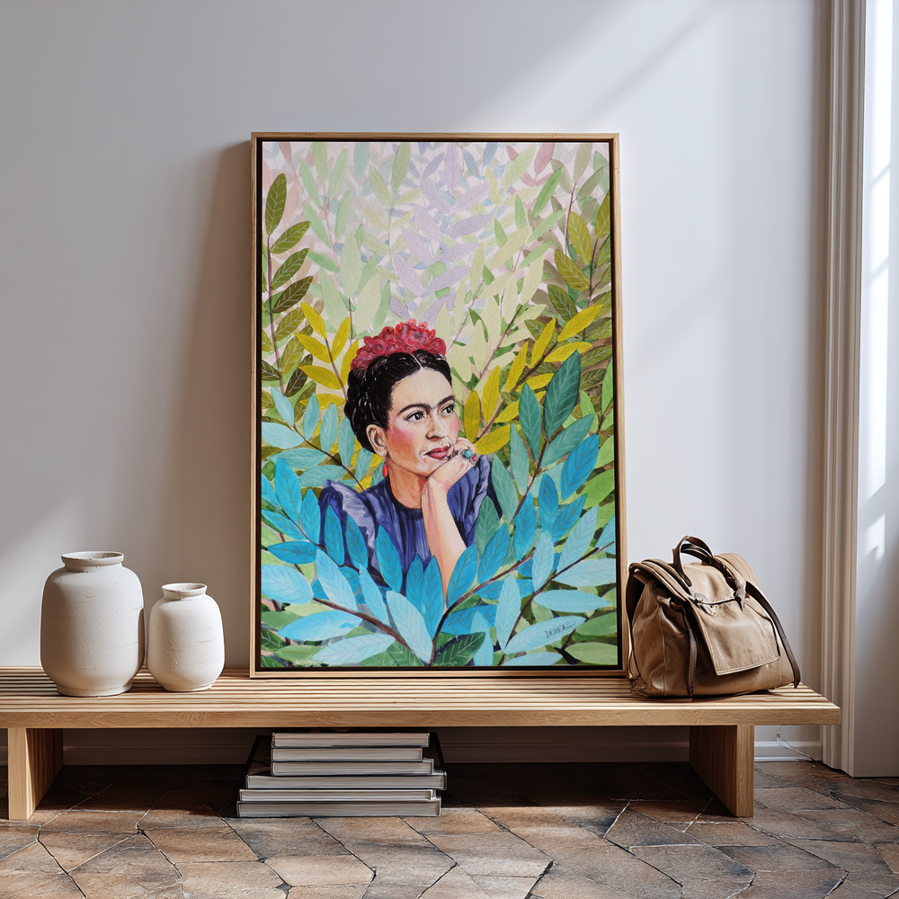 Canvas print - Ce Regard Posé Sur Moi by the entrance