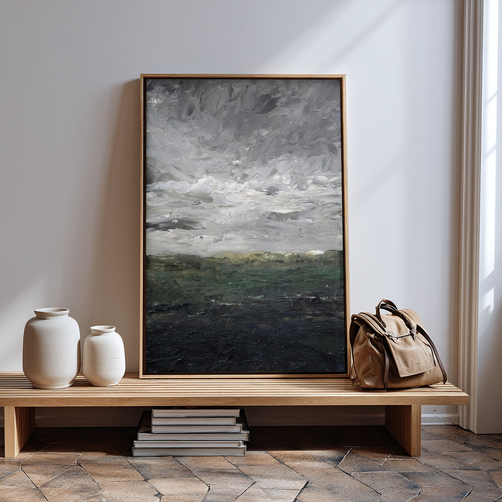 Obraz na płótnie - Landscape Study the Heath 1905 in guest room