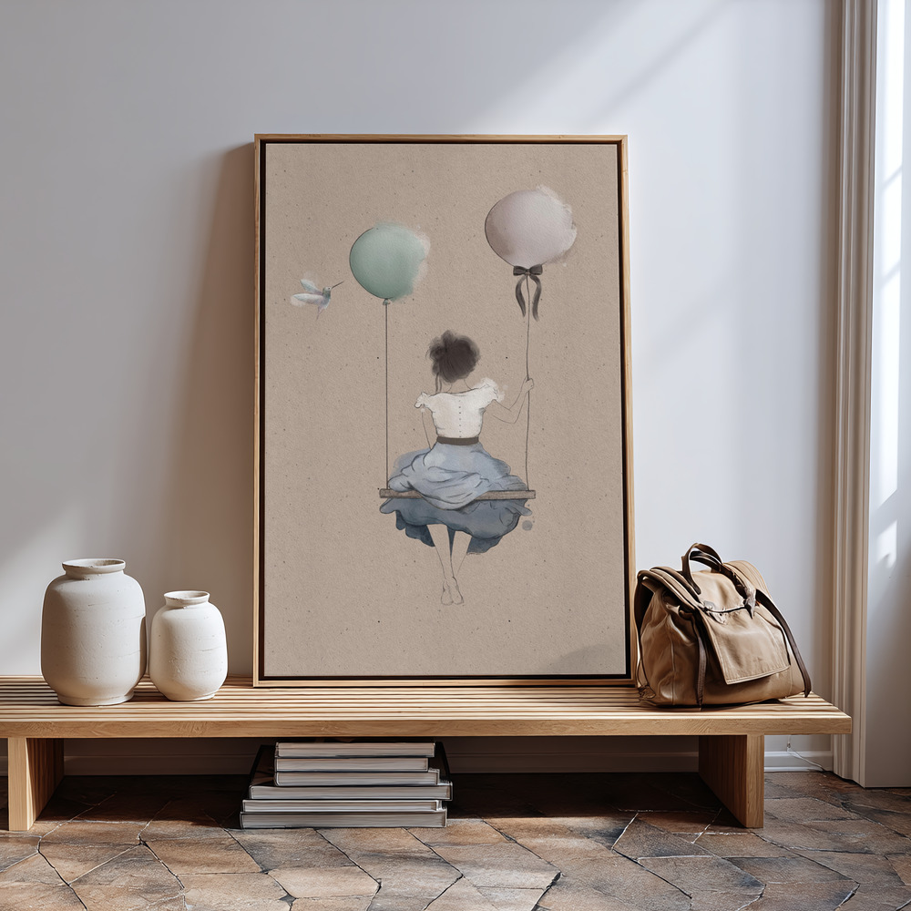 Canvas print - COLLIN in guest room