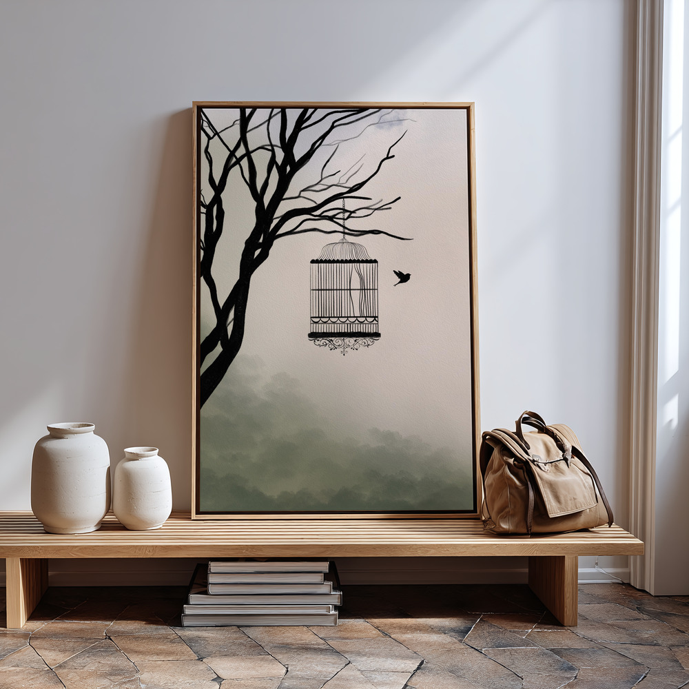 Canvas print - Don't kill my vibe in guest room