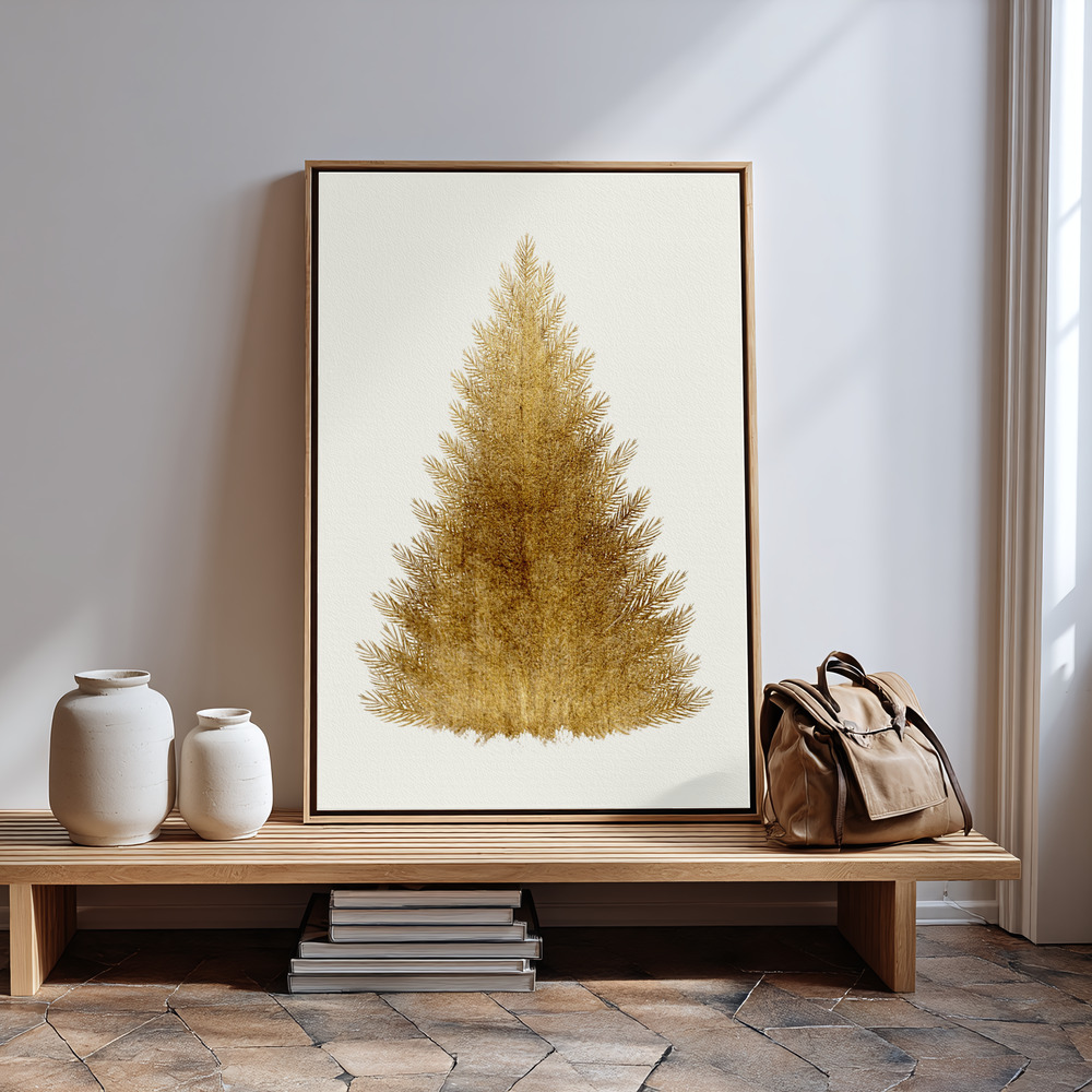 Canvas print - A Merry Christmas in guest room