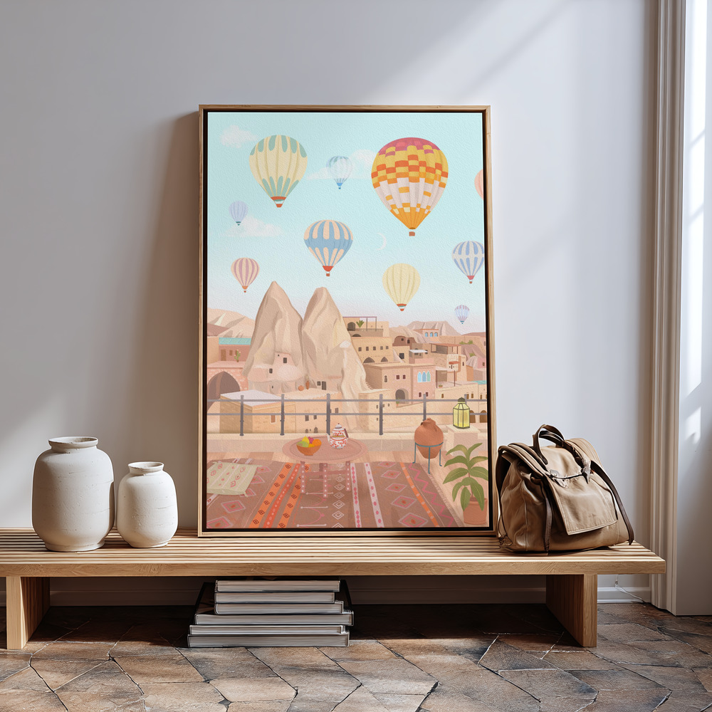 Canvas print - Cappadokia in guest room