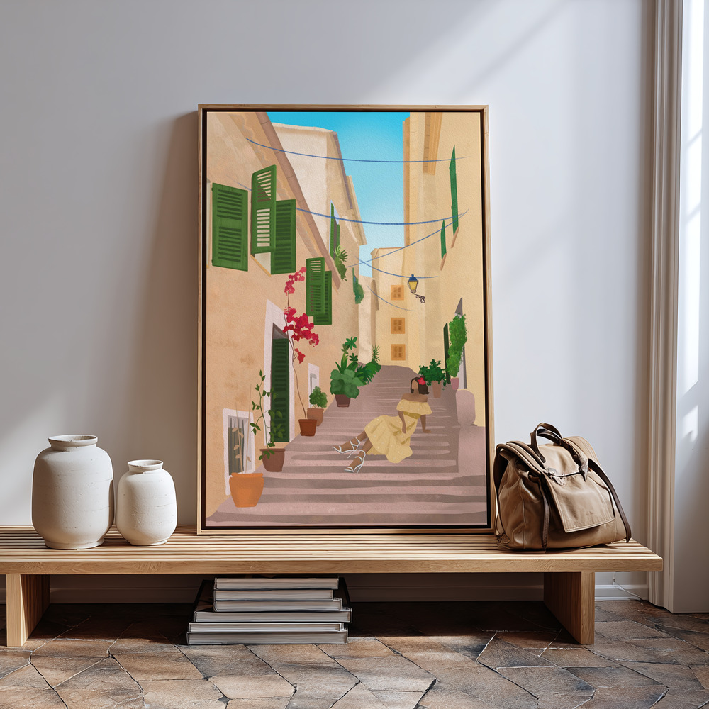Canvas print - Mallorca Island in guest room