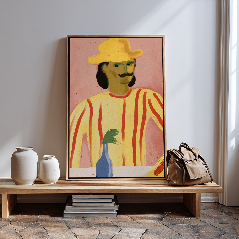 Canvas print - Senhor Barbosa in guest room