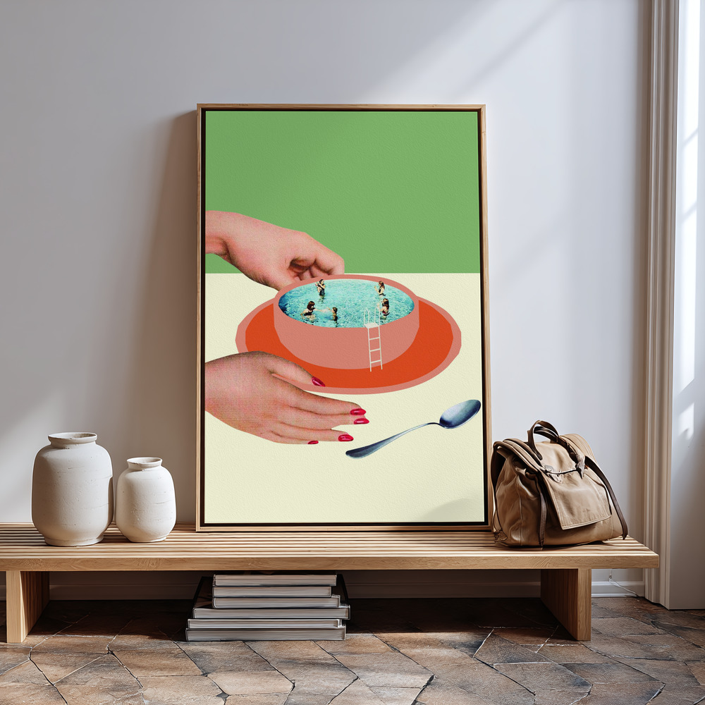 Canvas print - Pho Bo Pool in guest room
