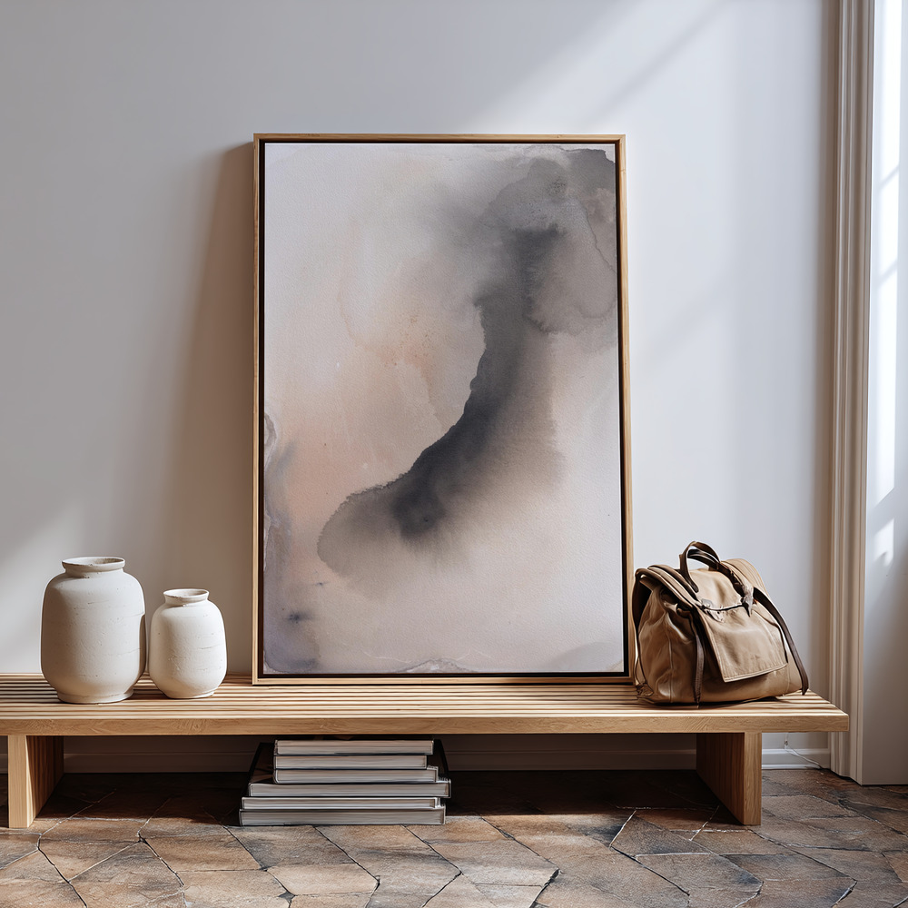 Canvas print - Unspoken in guest room