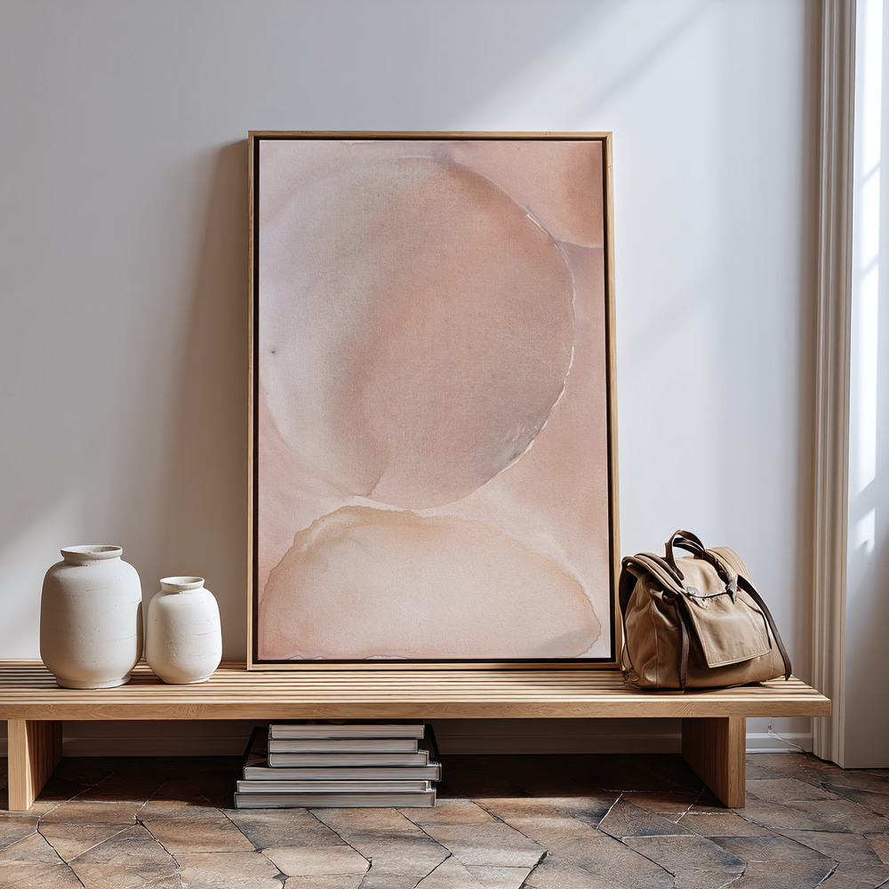 Canvas print - Bubbles in guest room