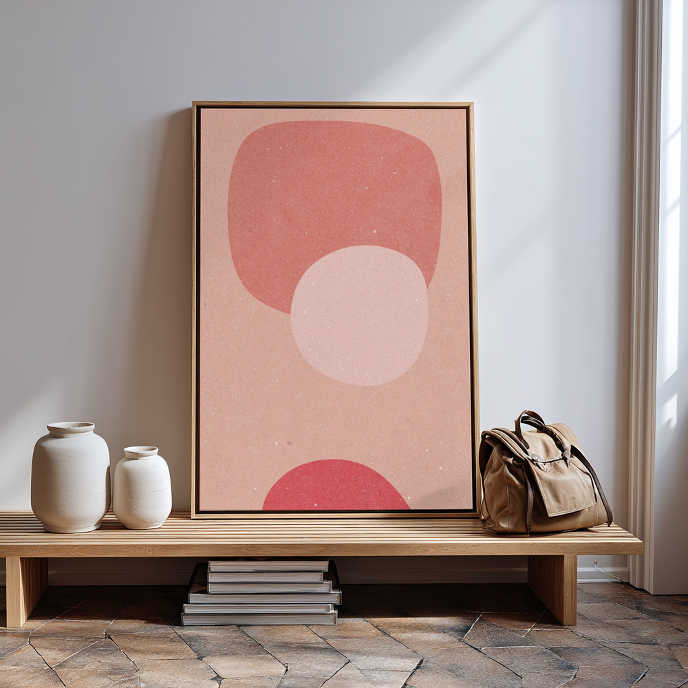 Canvas print - Abstraction 2 in guest room