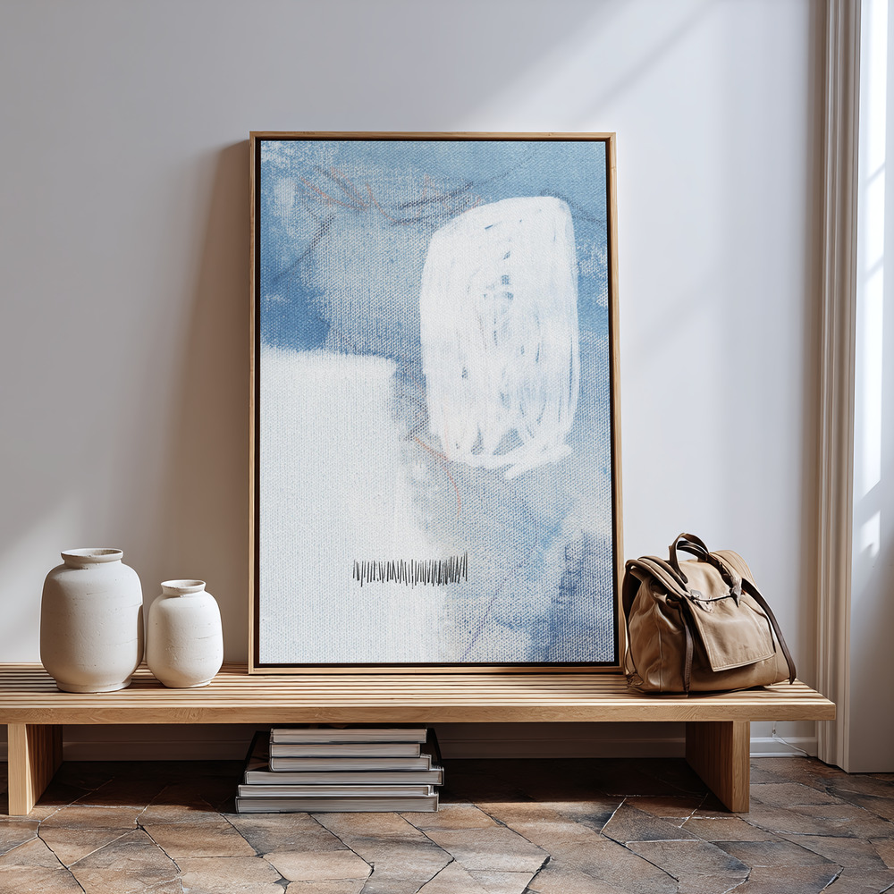 Canvas print - Floating Inside Myself in guest room