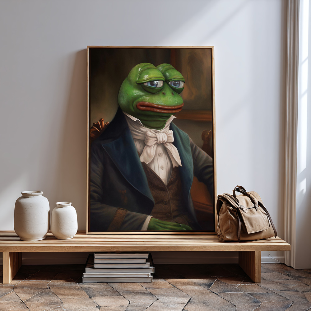 Stampe su tela - Sir Pepe vicino all'ingresso