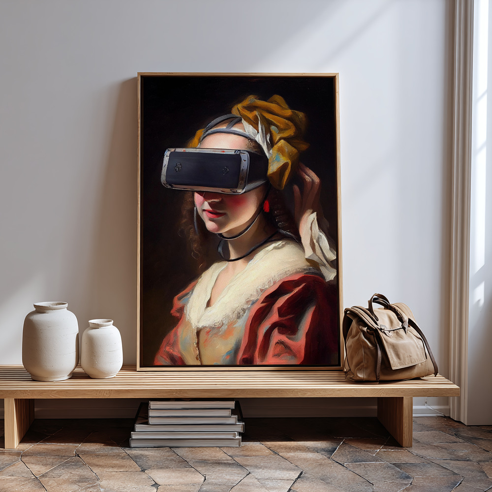 Canvas print - Vr Experience by the entrance