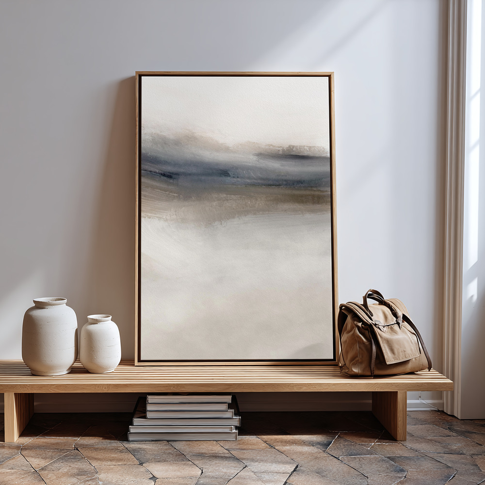 Canvas schilderi - Rural 3 bij de ingang