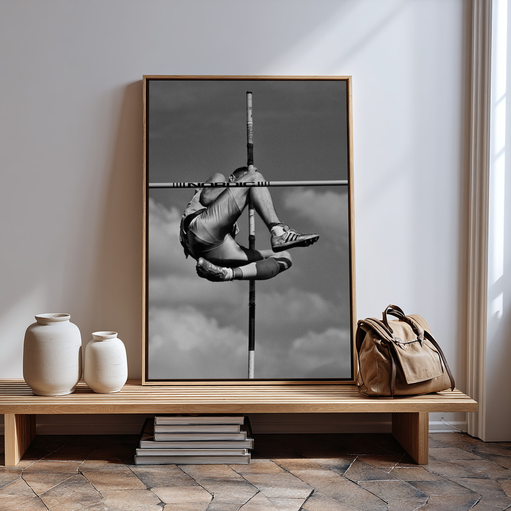 Canvas print - A Cross in the Sky in guest room