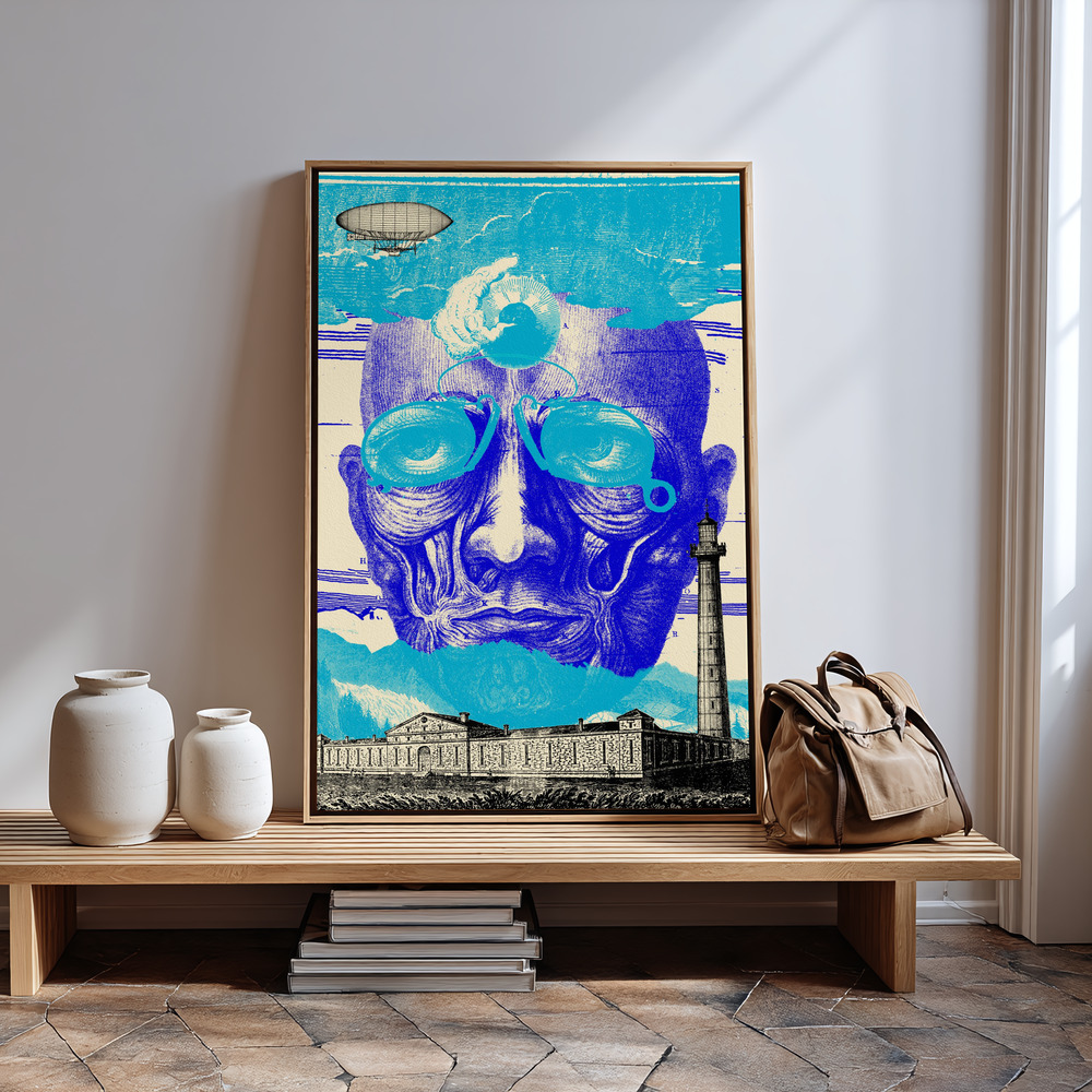 Canvas print - Awakening I in guest room