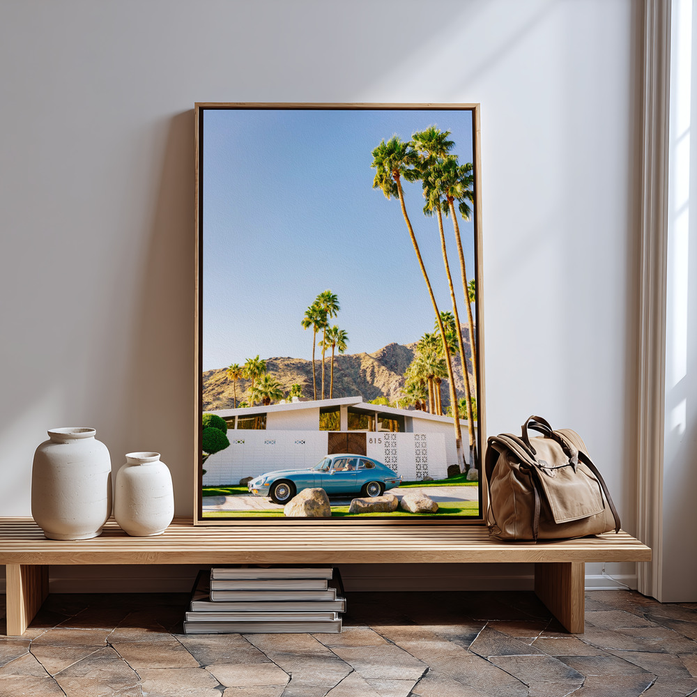 Canvas schilderi - Palm Springs Ride VII in guest room