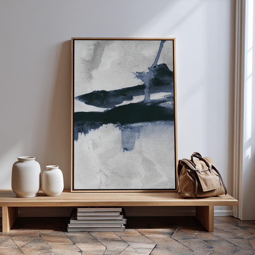 Canvas print - Blu 1 in guest room