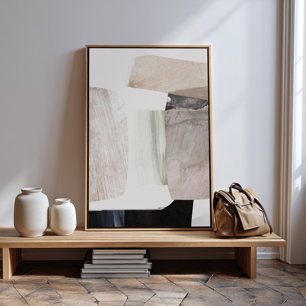 Canvas print - Clay 2 in guest room