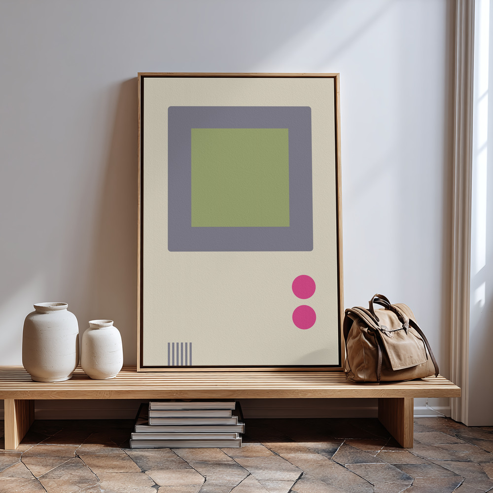 Canvas print - Abstract 02 in guest room