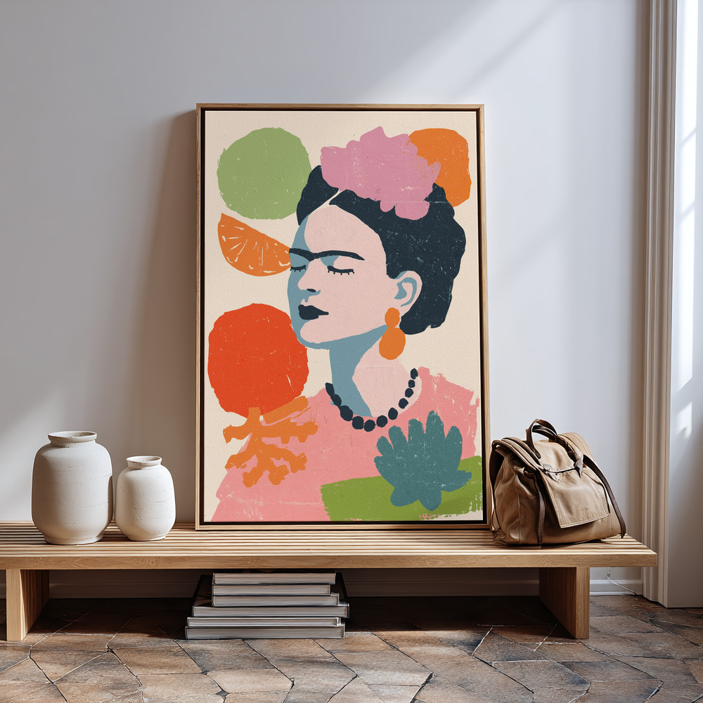 Canvas print - Frida primavera no 04 by the entrance