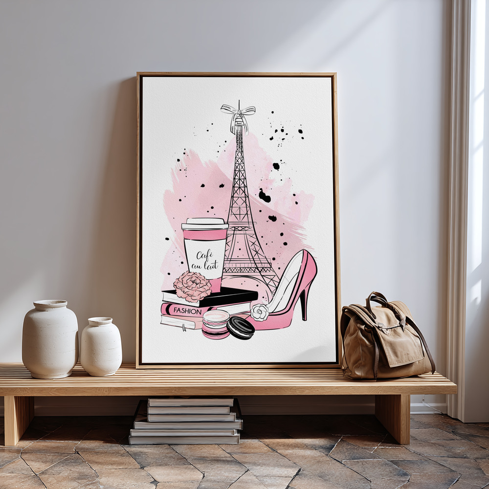 Canvastavla Paris Blush - Tavla - 100x150