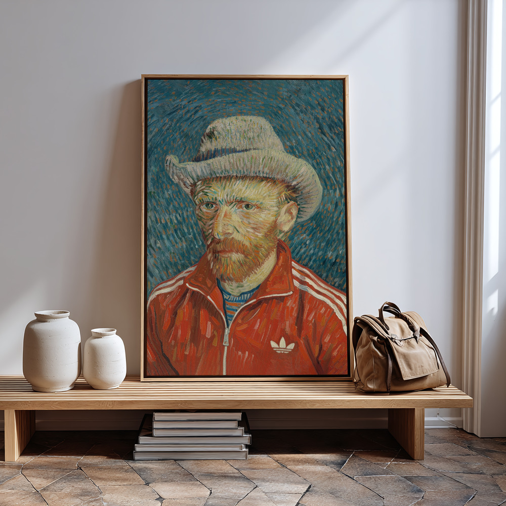 Canvas print - Neo Vincent by the entrance