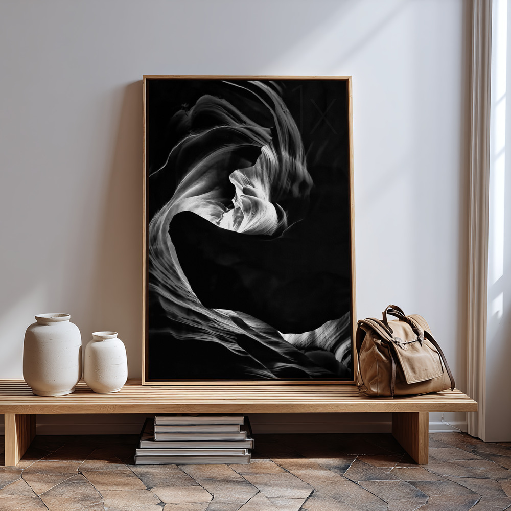 Canvas print - Vortex of Lights in guest room
