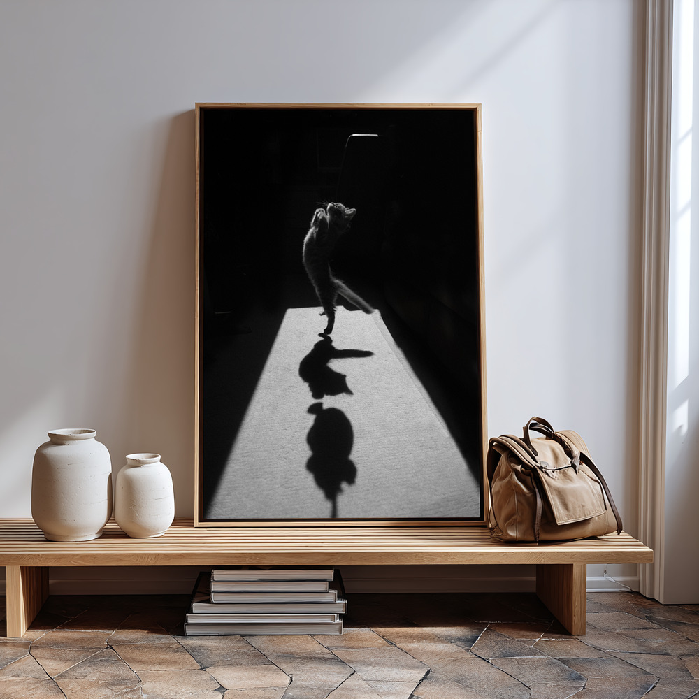 Canvas print - Edgar the Great II. in guest room