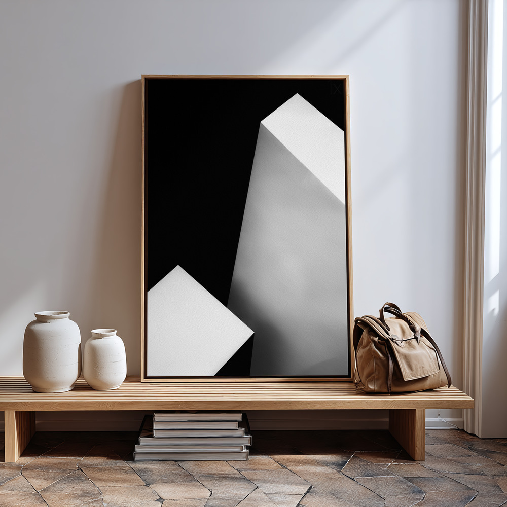 Lærred - NerO BiancO in guest room