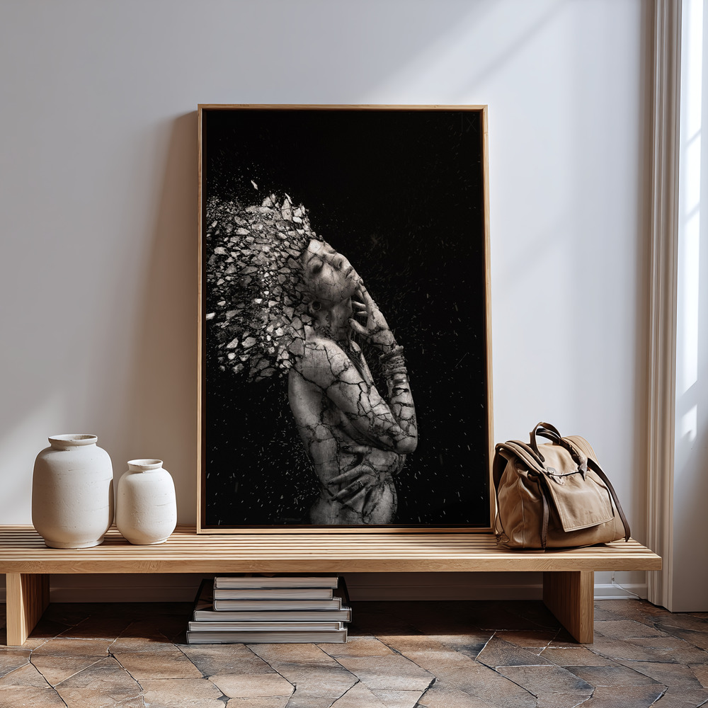 Canvas taulu - The Fragile Squaw sisäänkäynnin luona
