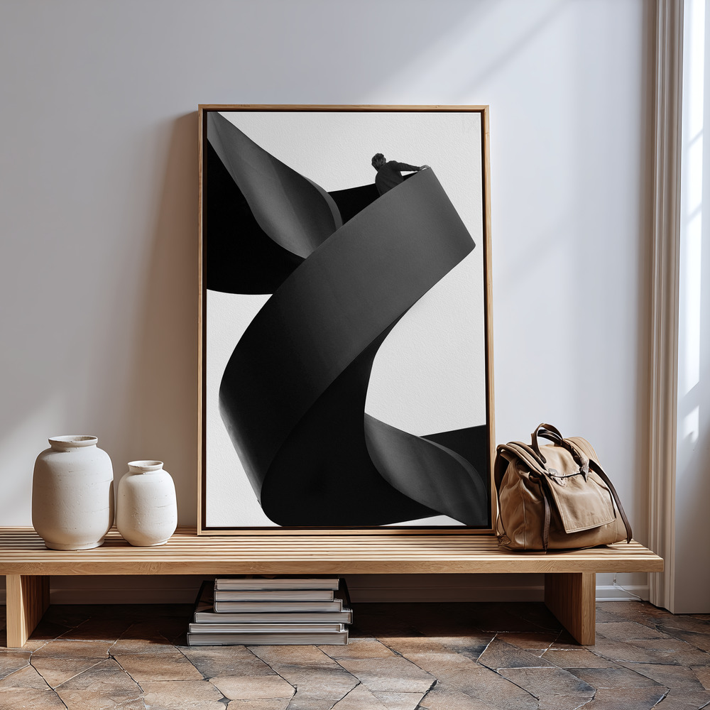 Canvas print - Moving Still in guest room