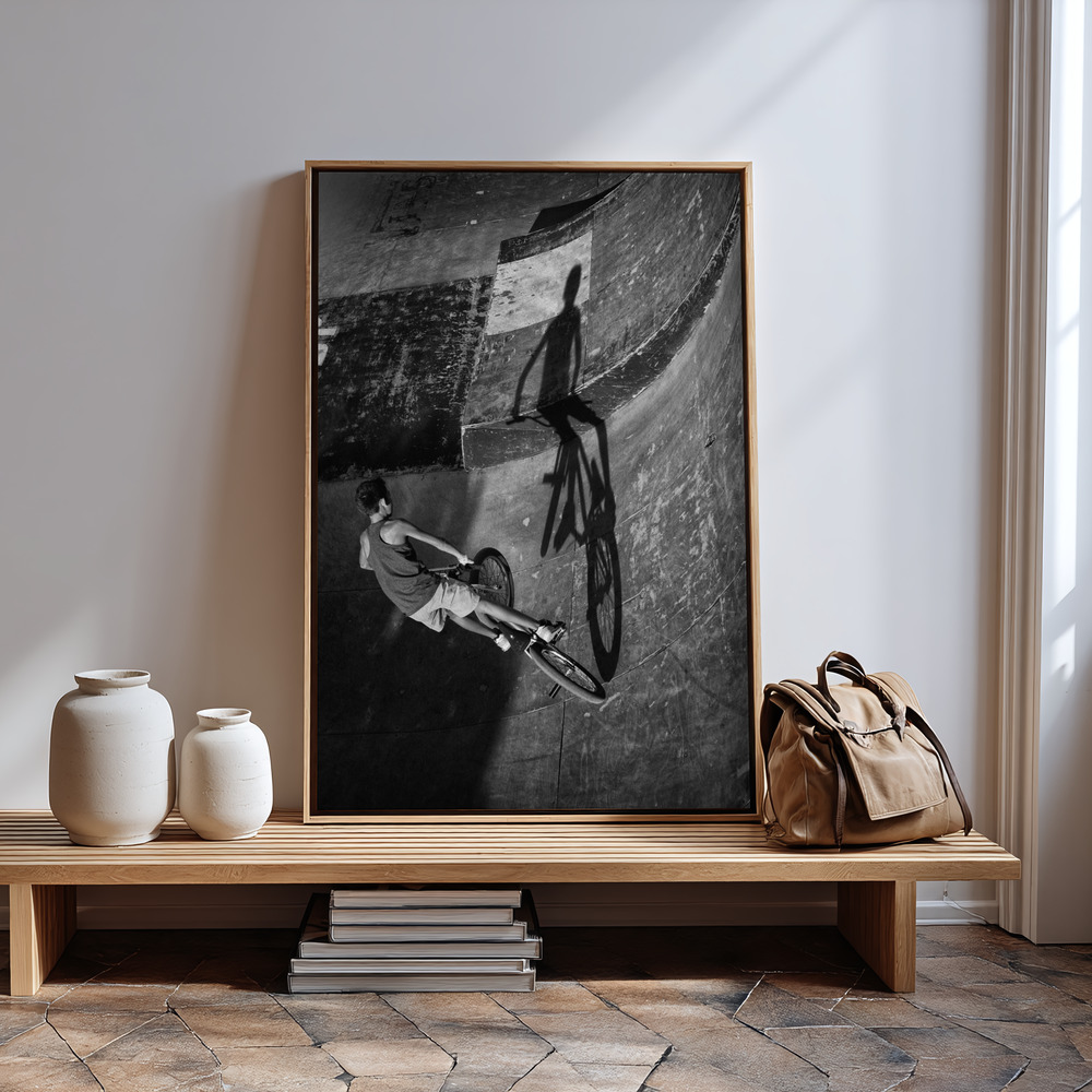 Canvas print - Fighting my self in guest room