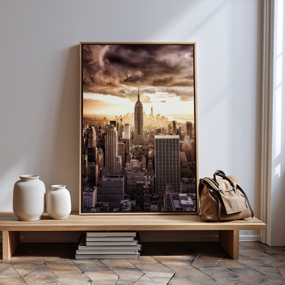 Canvas schilderi - Top of the Sunsets bij de ingang