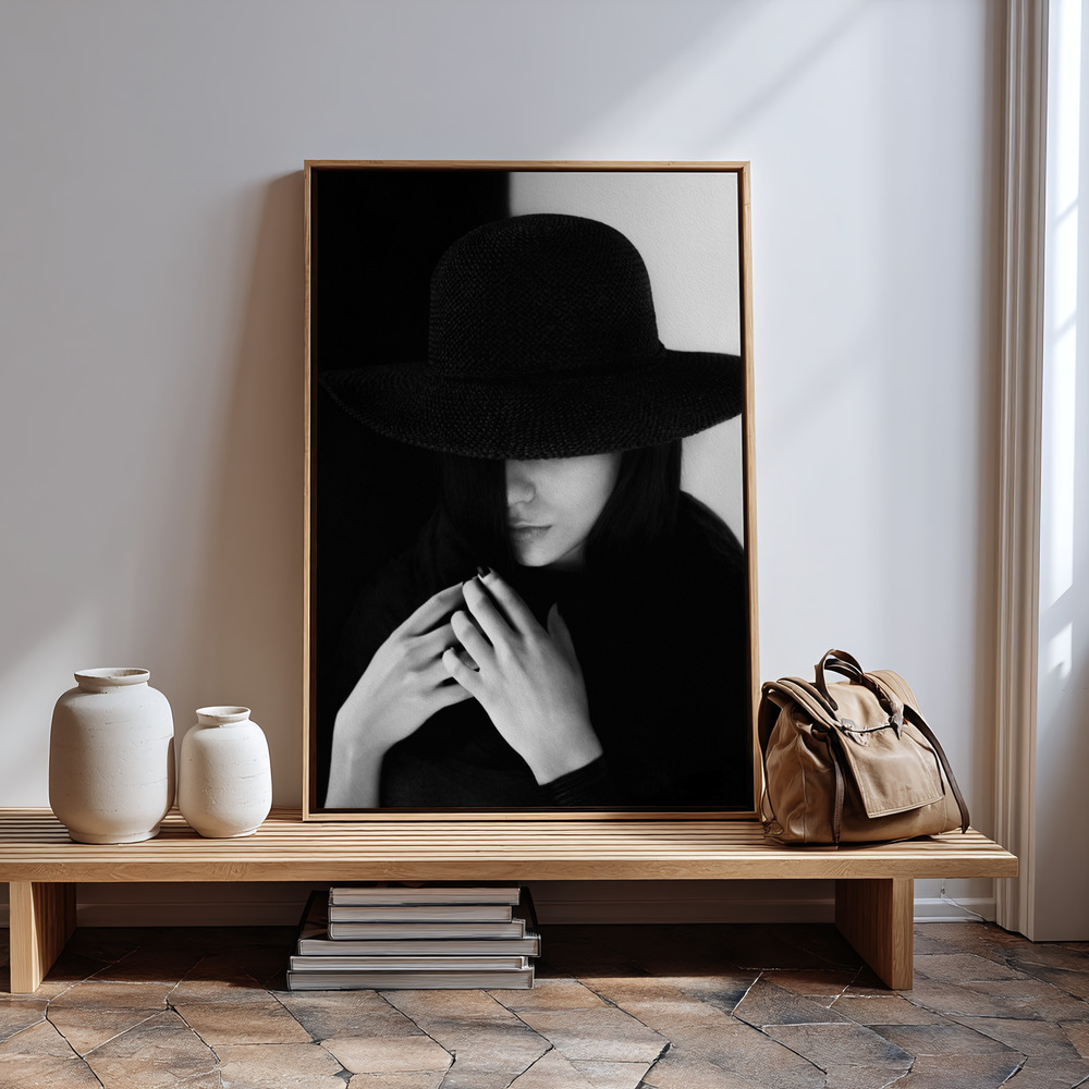 Canvas print - Untitled in guest room