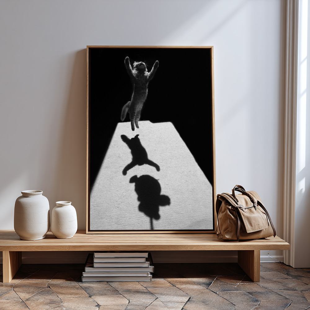Canvas print - Edgar the great in guest room