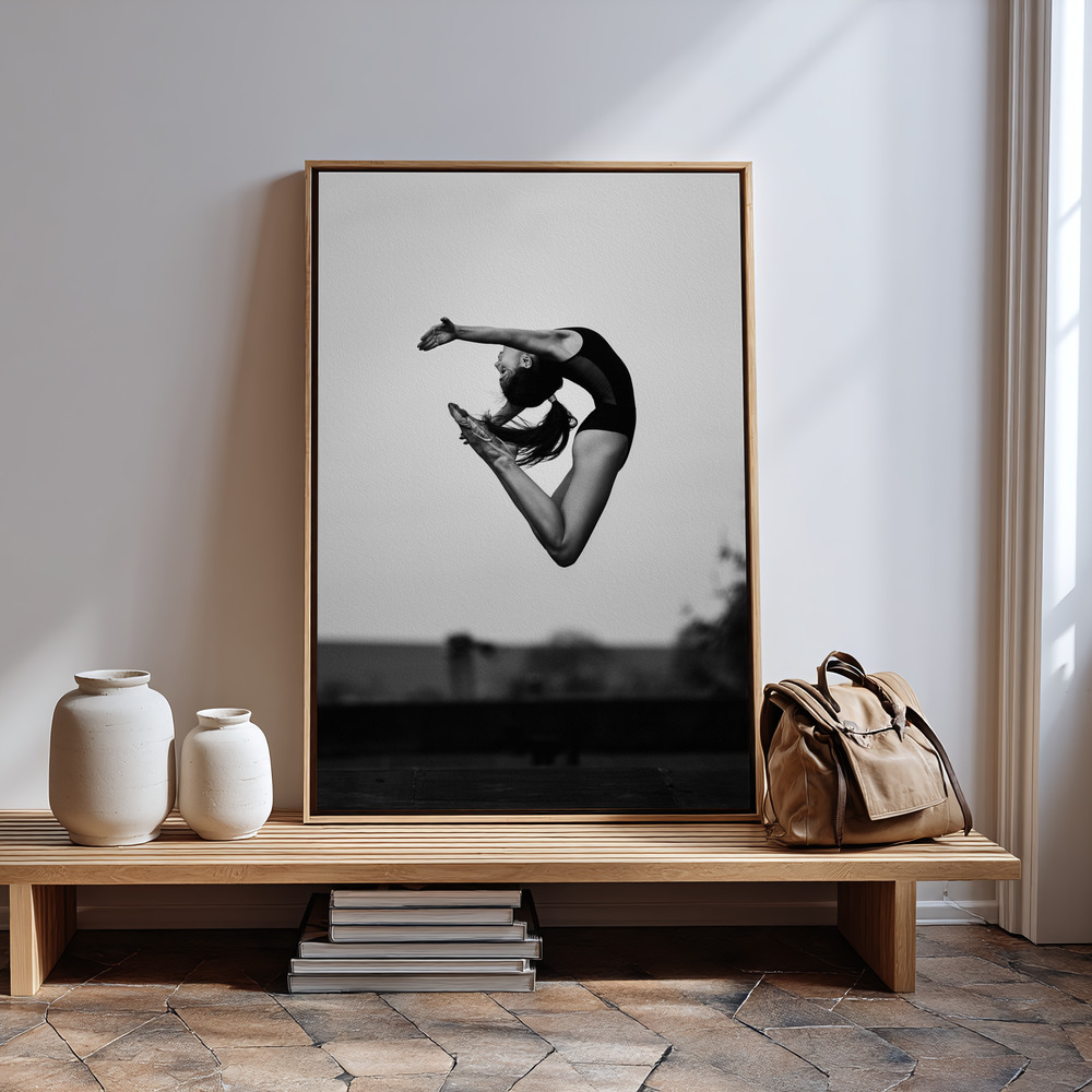 Canvas print - No limits in guest room