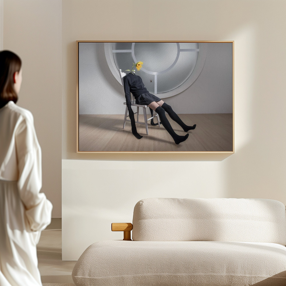 Canvas print - When you say nothing at all in the hall