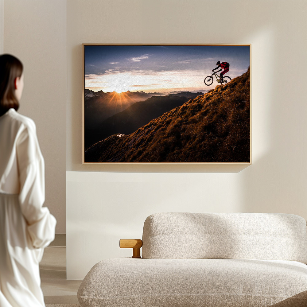 Canvas schilderi - Live the adventure in de hal