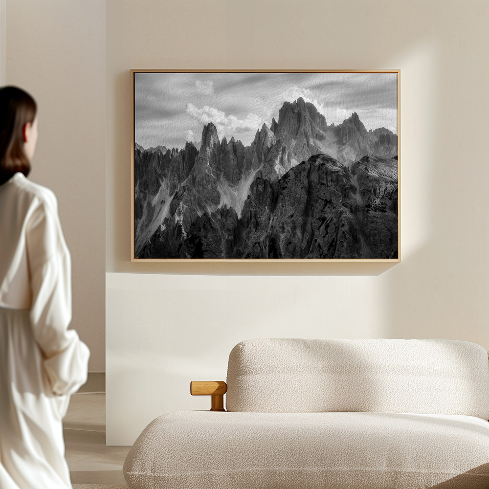 Lienzo - The Peaks in the hall