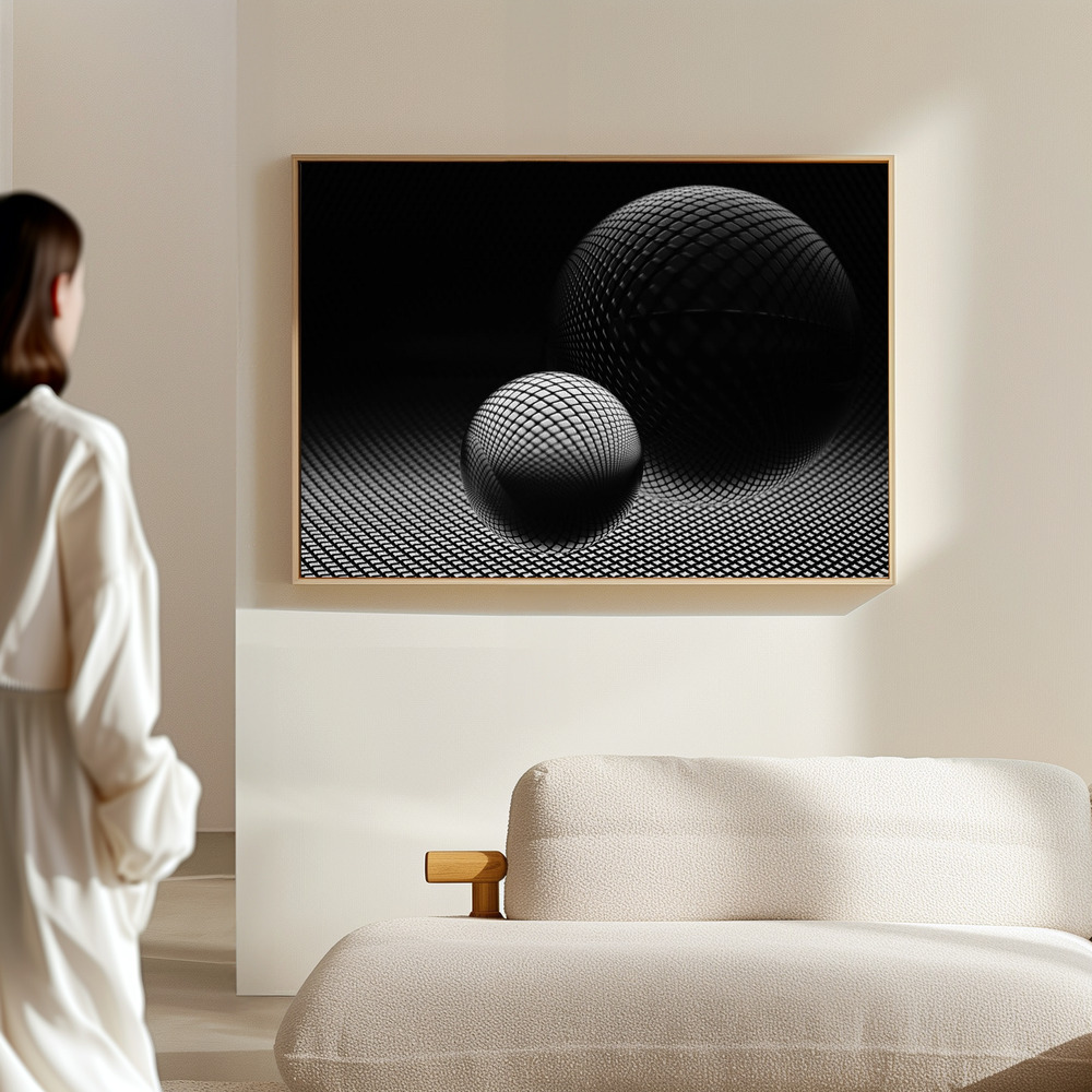 Canvas schilderi - Darkness in de hal