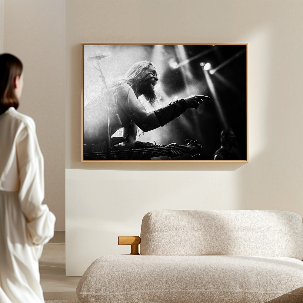 Canvas print - Here's looking at you kid in the hall