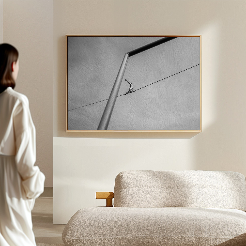 Toile - The acrobat dans le hall