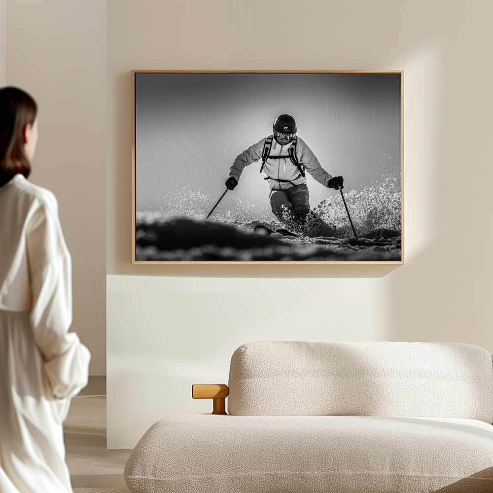 Toile - Philip Pirin dans le hall