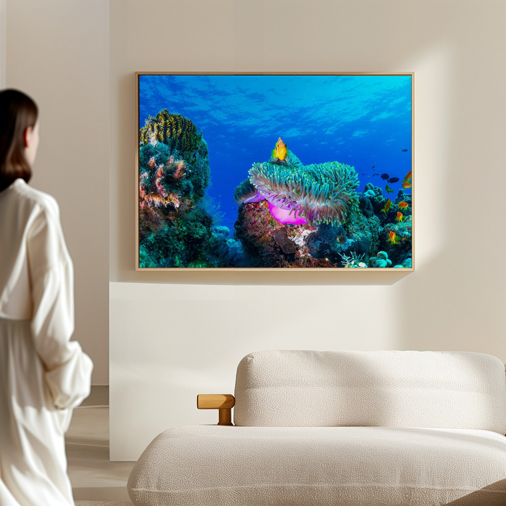 Canvas print - Sea life in the hall