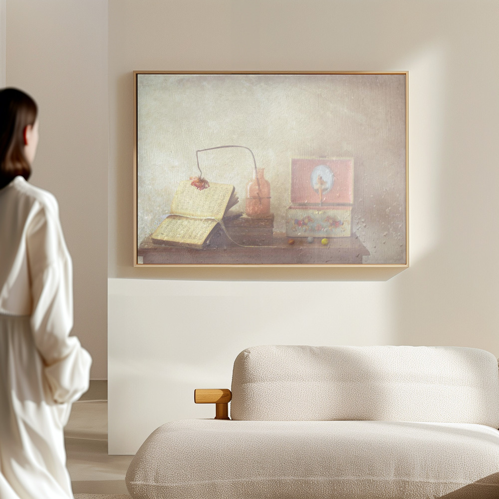 Toile - The little ballerina dans le hall