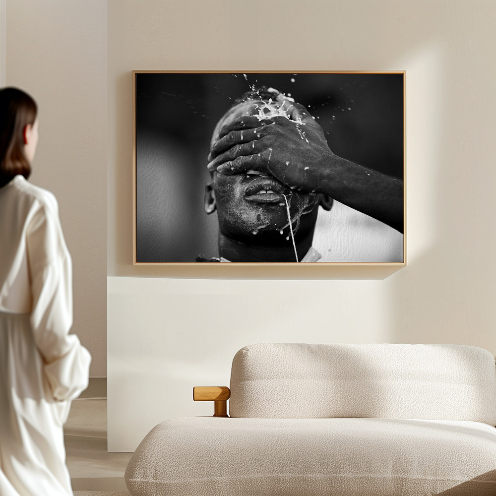 Canvas print - Ritual in the hall