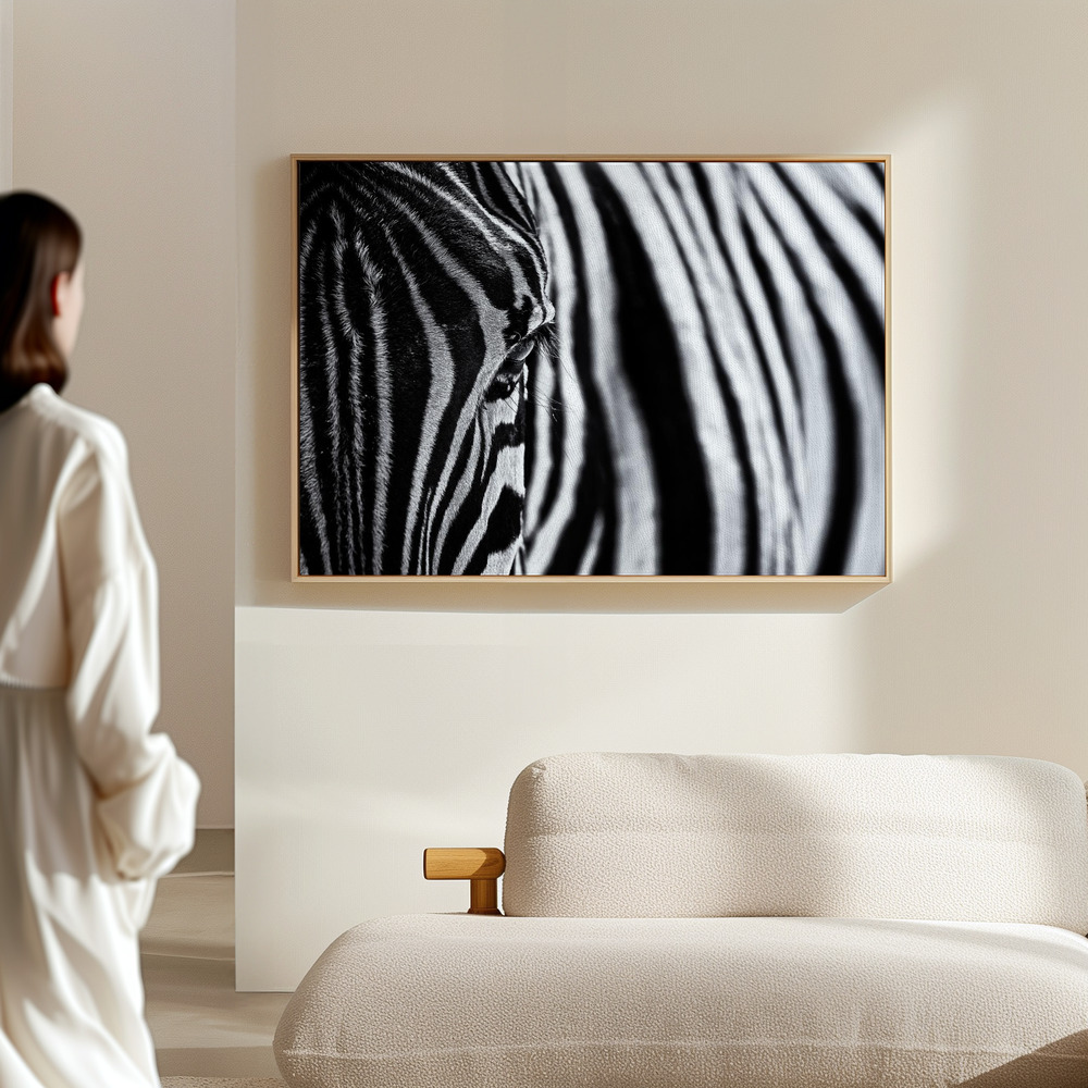 Canvas print - The look of nature in the hall