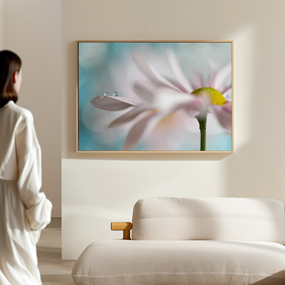 Canvas print - Tiny duo in the hall