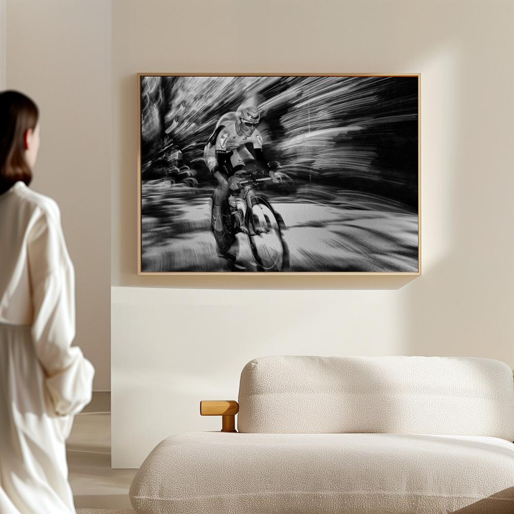 Canvas print - Fireworks in the hall